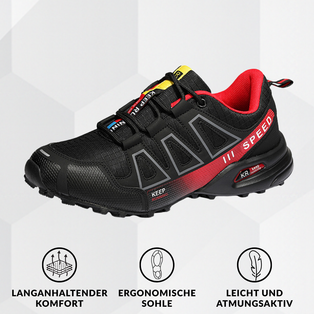 Loomtrail - Ergonomischer schmerzlindernder Wanderschuh  - By Qivii