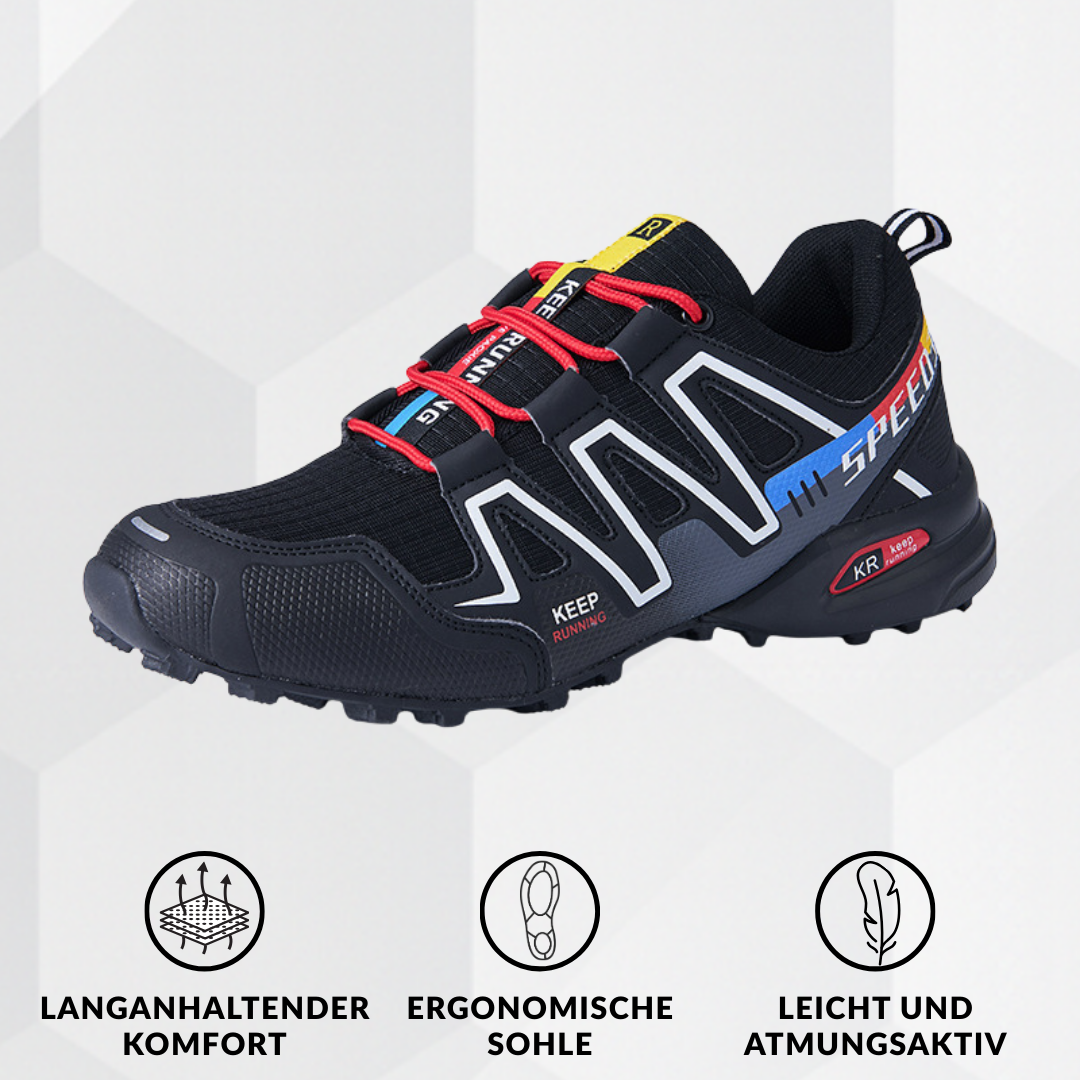 Loomtrail - Ergonomischer schmerzlindernder Wanderschuh  - By Qivii