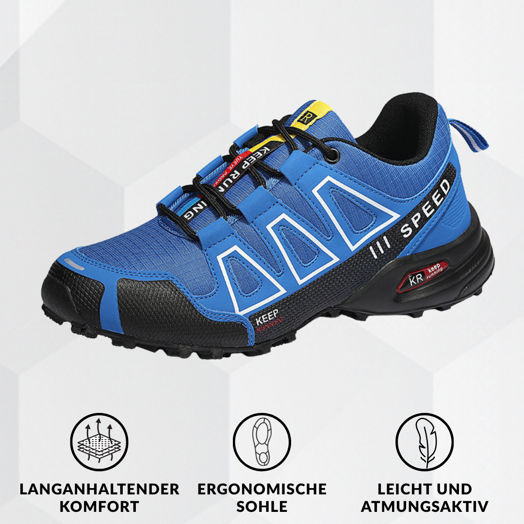 Loomtrail - Ergonomischer schmerzlindernder Wanderschuh  - By Qivii