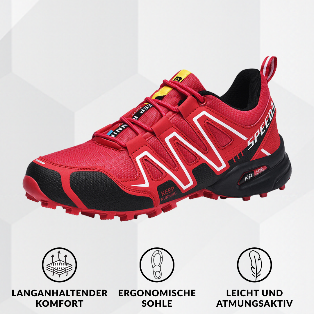 Loomtrail - Ergonomischer schmerzlindernder Wanderschuh  - By Qivii