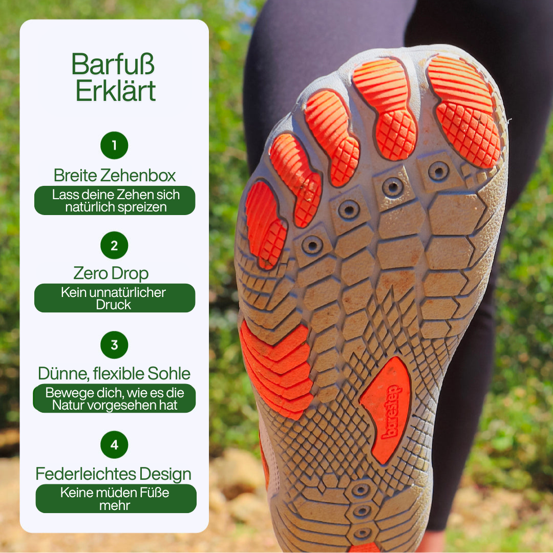 Airflex - Barfußschuhen  - By Qivii