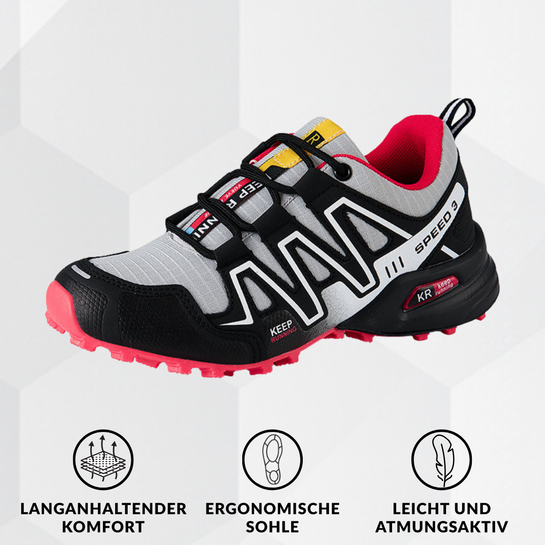 Loomtrail - Ergonomischer schmerzlindernder Wanderschuh  - By Qivii