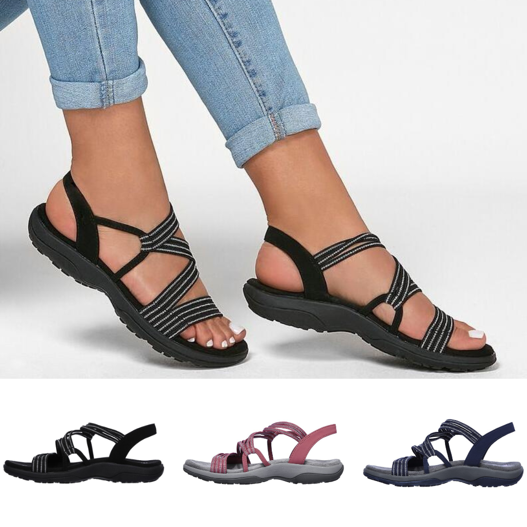 Nyla - Orthopädische Elegante Sandalen  - By Qivii