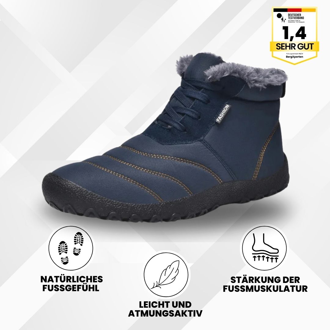 OrthoWarm - Schmerzlindernde, wasserabweisende & gefütterte Barfußschuhe  - By Qivii