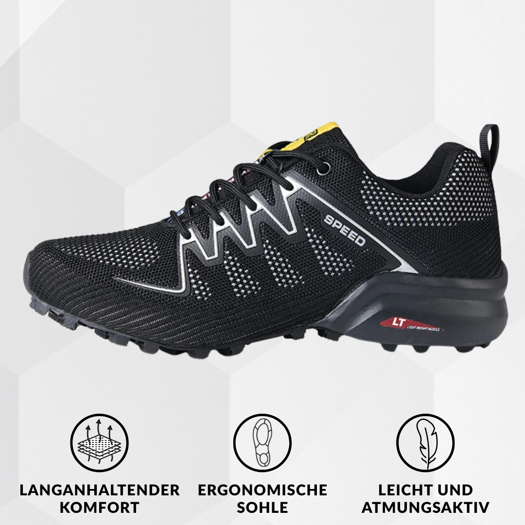 TopTrail - Ergonomischer schmerzlindernder Wanderschuh  - By Qivii