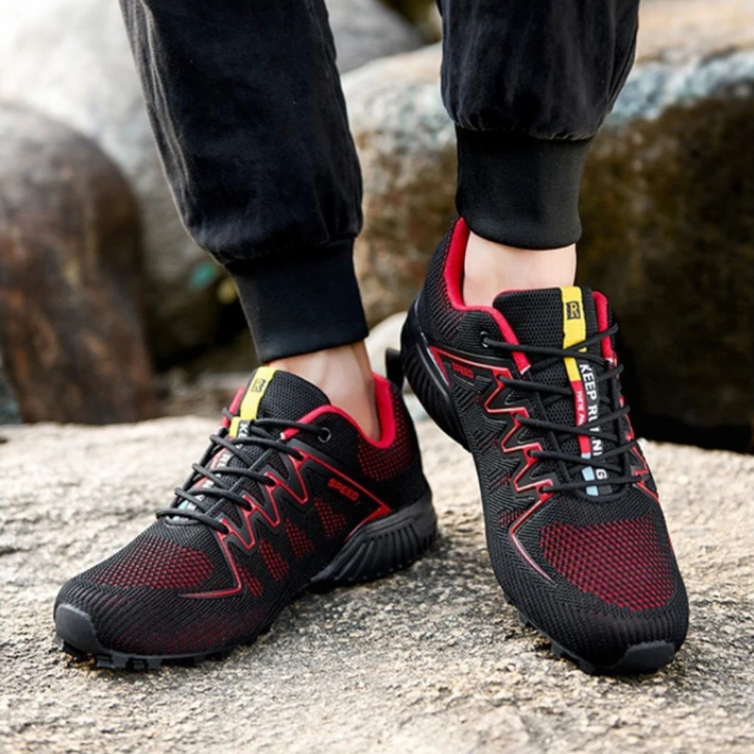 TopTrail - Ergonomischer schmerzlindernder Wanderschuh  - By Qivii