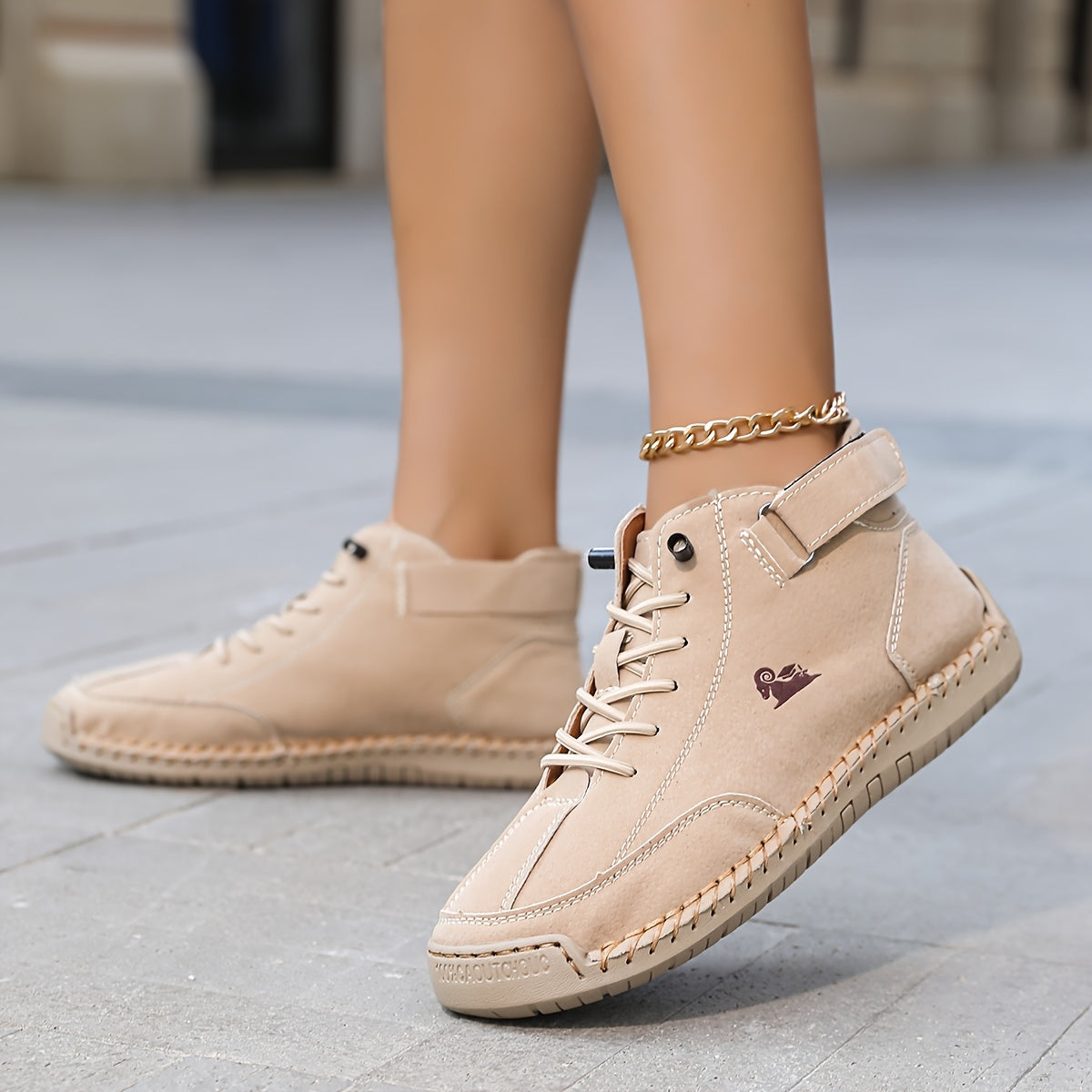 Lola - Knöchelhoher Komfort-Sneaker  - By Qivii