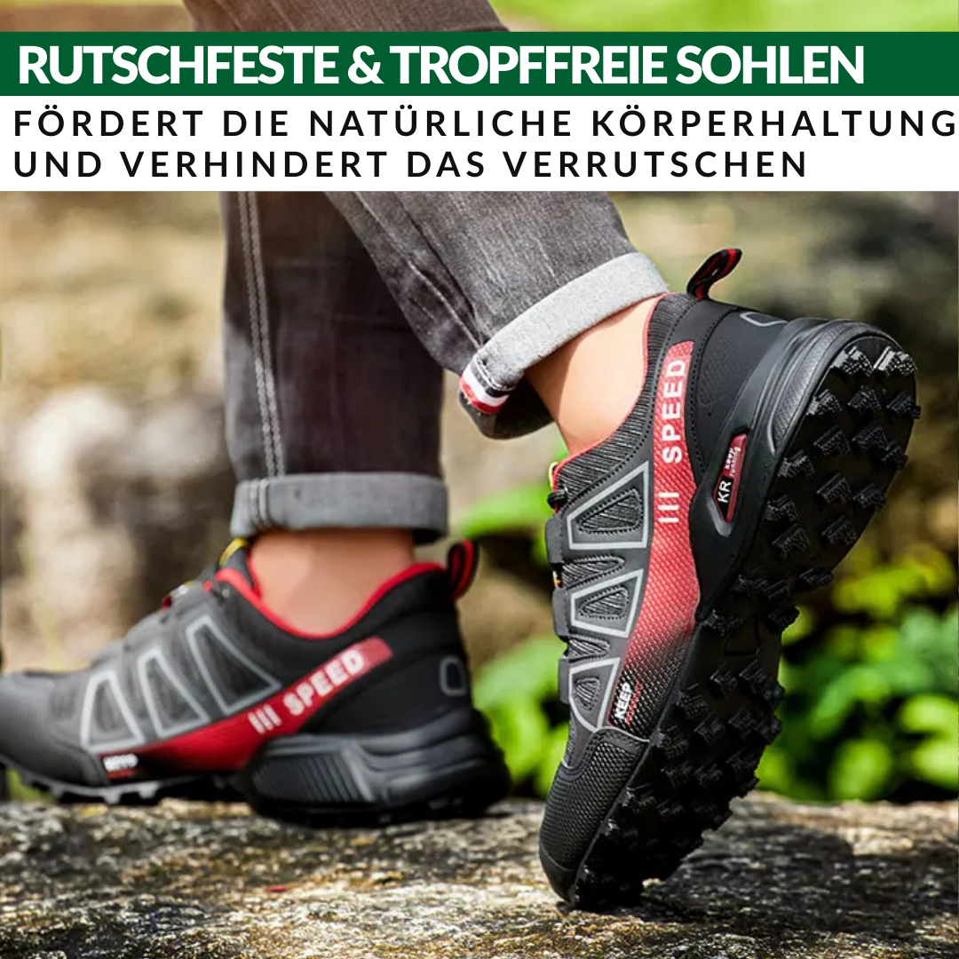 Loomtrail - Ergonomischer schmerzlindernder Wanderschuh  - By Qivii