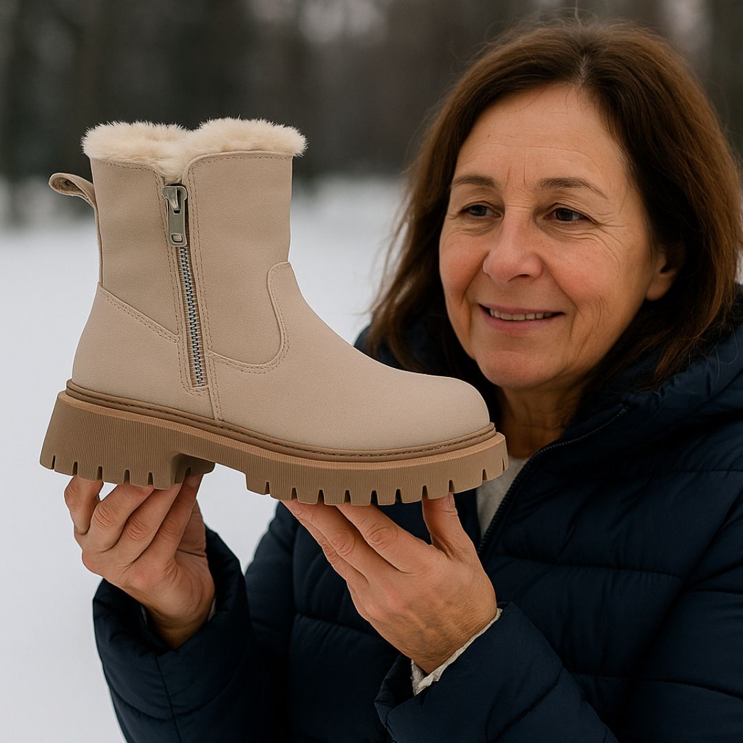 NordicWarm - Ergonomische, wasserdichte & rutschfeste Schuhe für Herbst & Winter zur Schmerzlinderung  - By Qivii