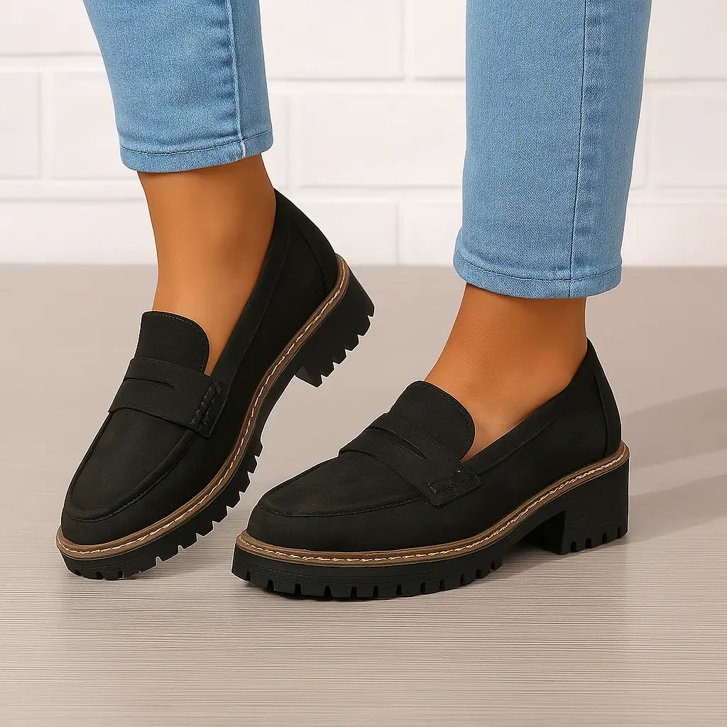Nadia - Zeitlose Loafers  - By Qivii
