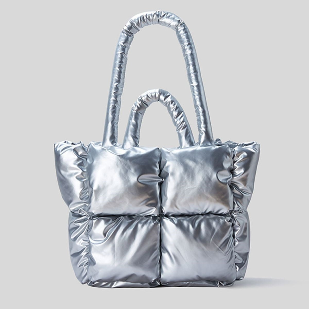 Dazzling Pure Puffer Tote