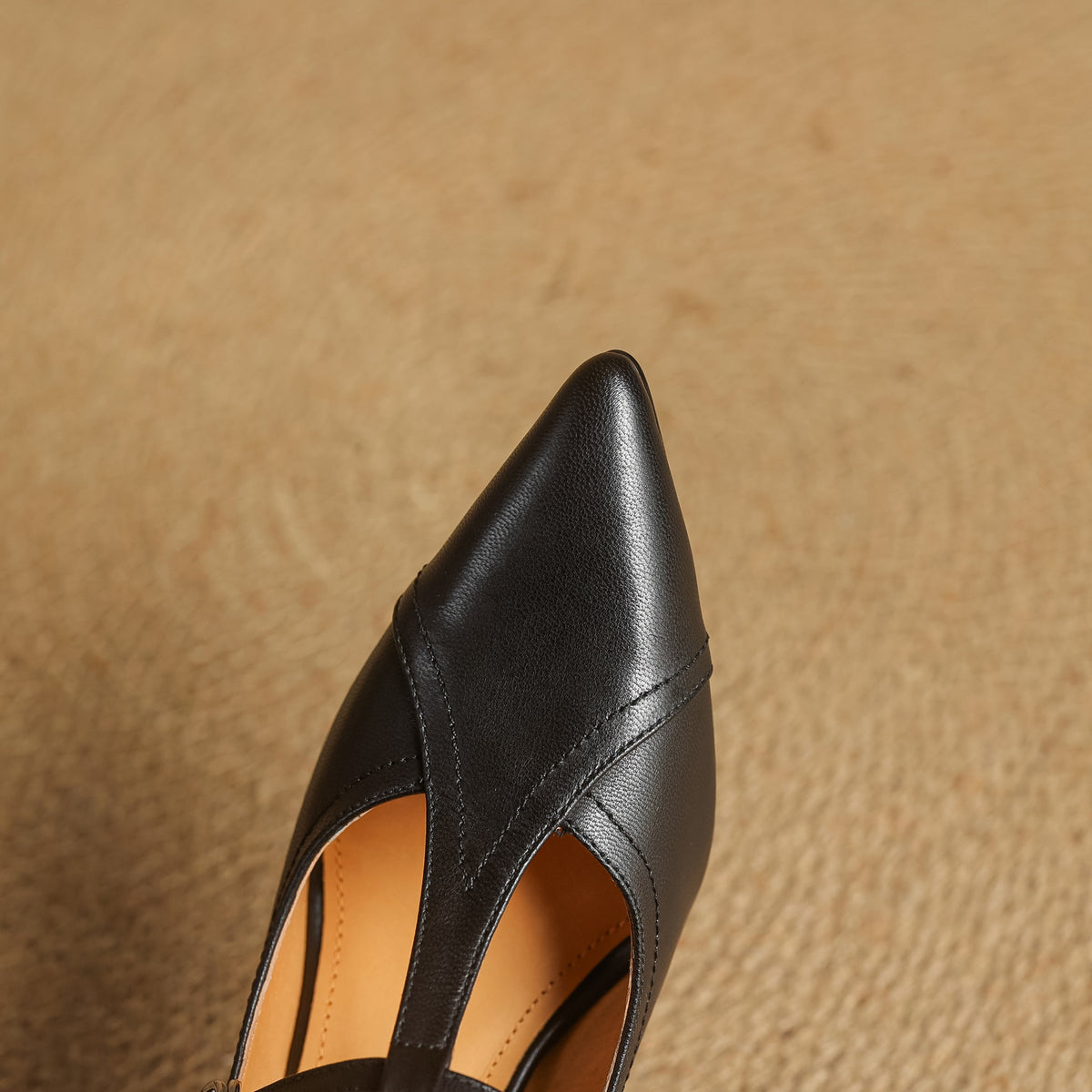 Leona Genuine Leather Heels  - By Qivii