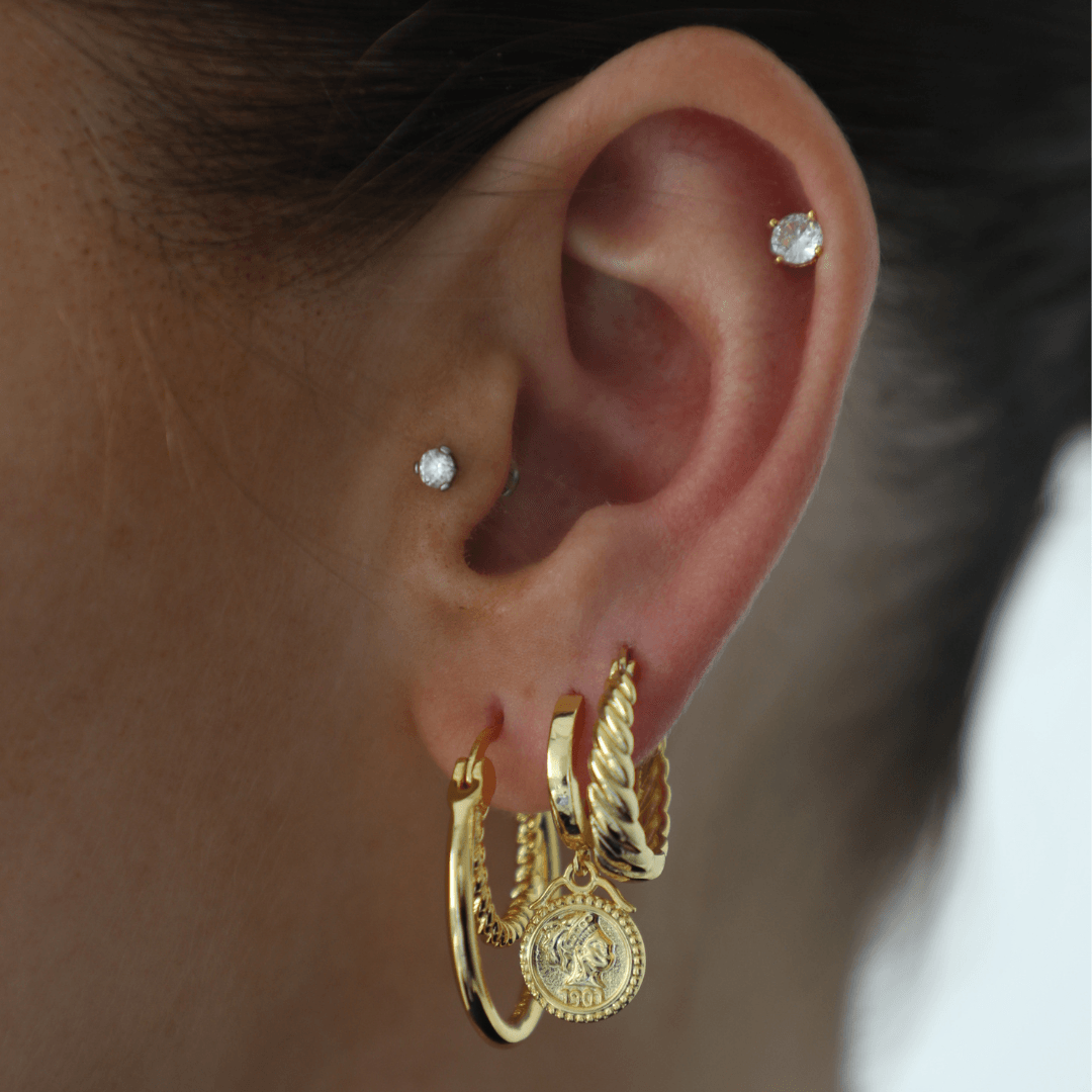 Don't Get It Twisted Earrings | By Qivii
