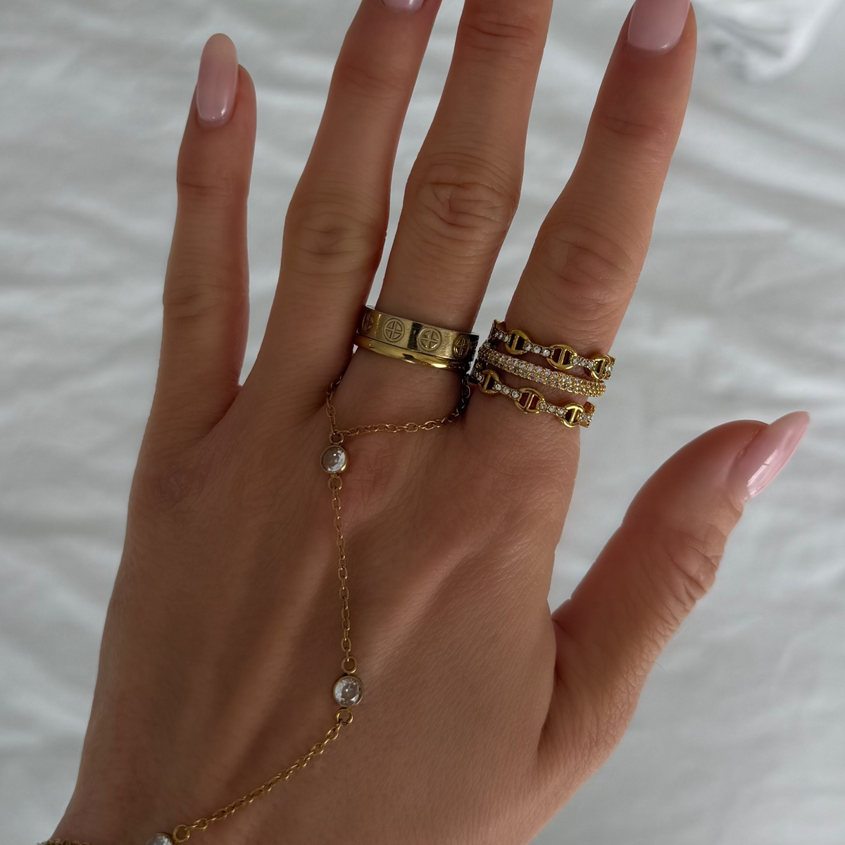 Dolce Iconic Stacked Ring | By Qivii