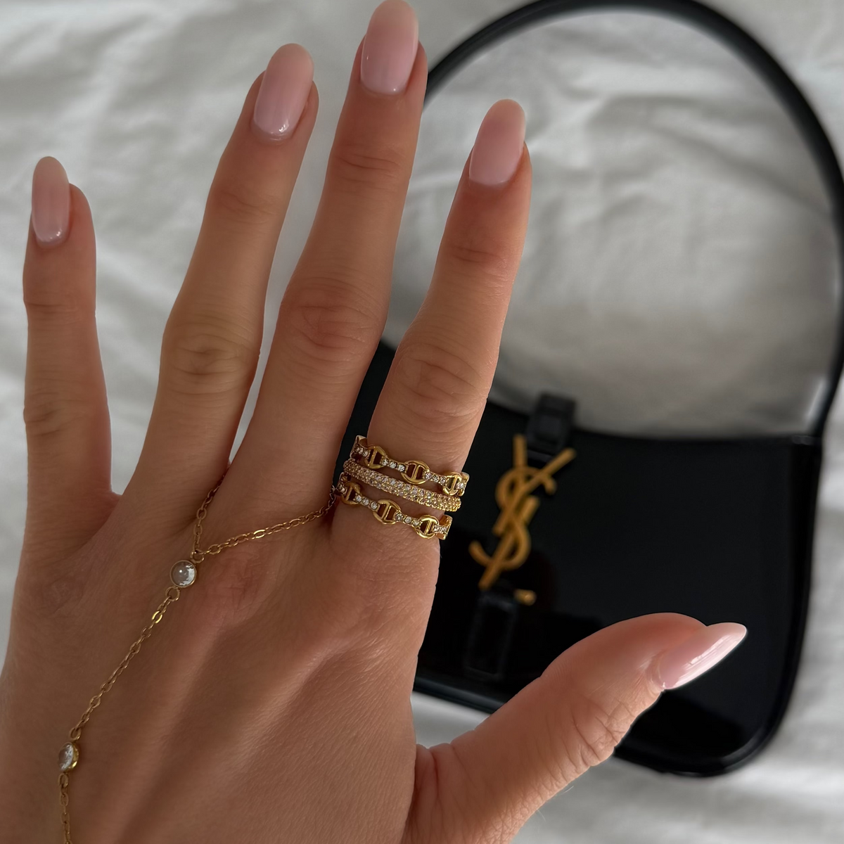 Dolce Iconic Stacked Ring | By Qivii