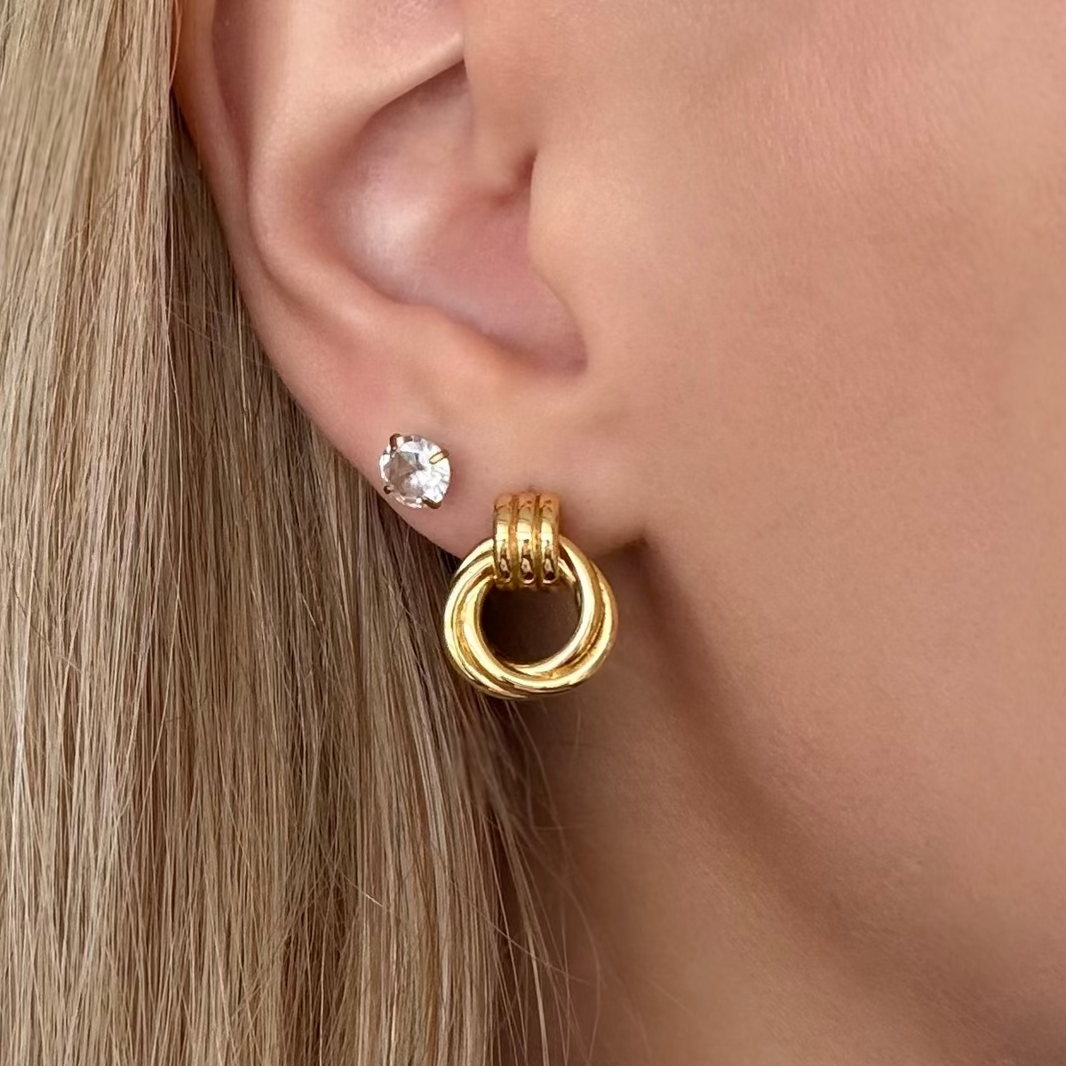 Bordeaux Earrings | By Qivii