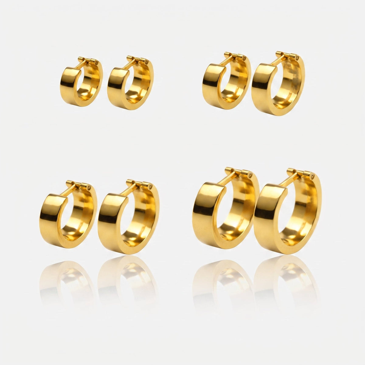 Brooklyn Hoop Earrings | By Qivii