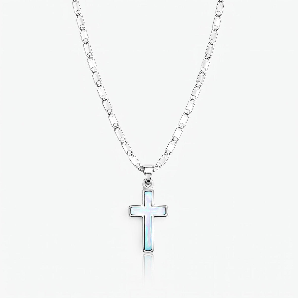 Aura Cross Necklace | By Qivii