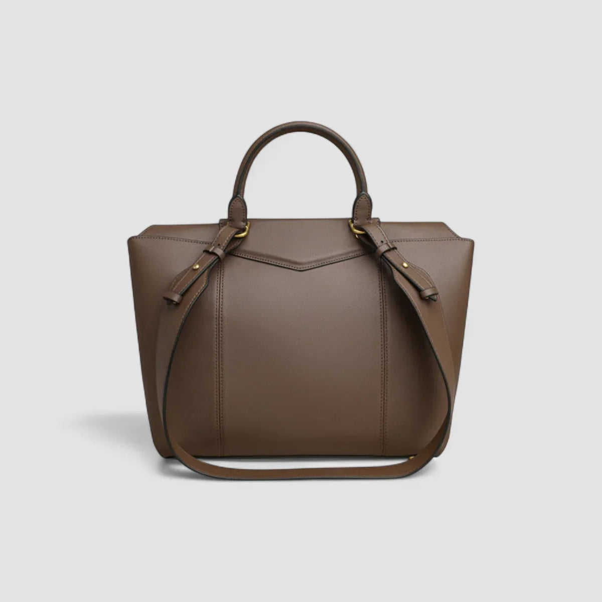 The Marlowe Top Handle in Pure Leather  - By Qivii