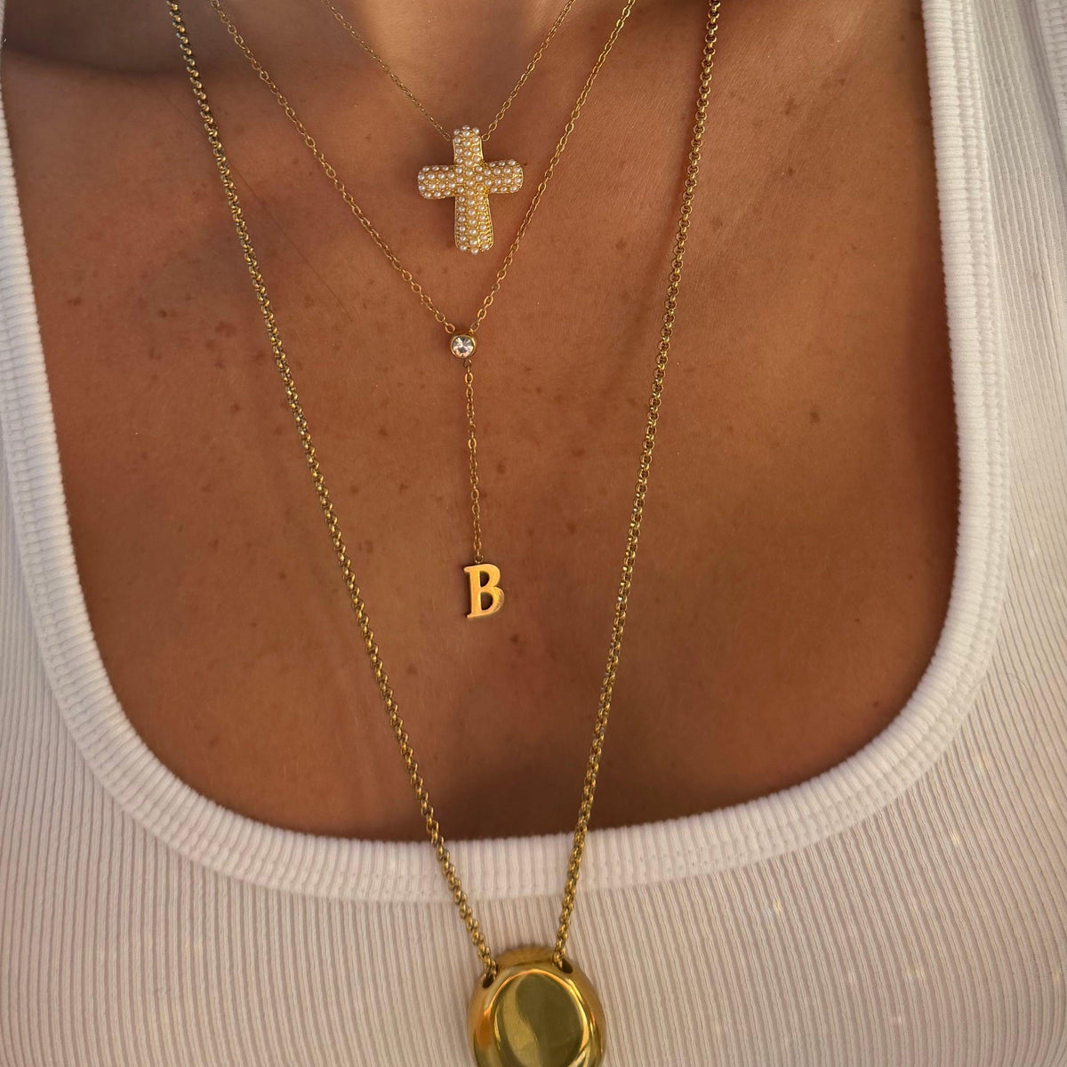 Love Letter Lariat Necklace | By Qivii