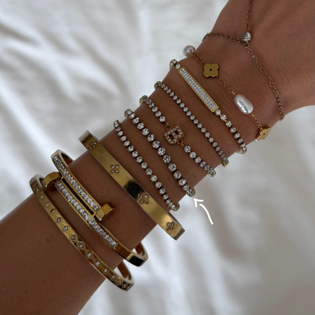 Rosalia Bangle | By Qivii