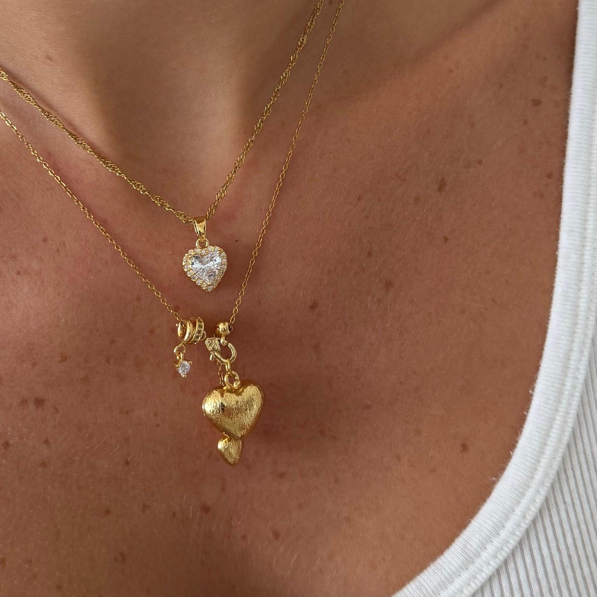 Hearts in Motion Necklace | By Qivii