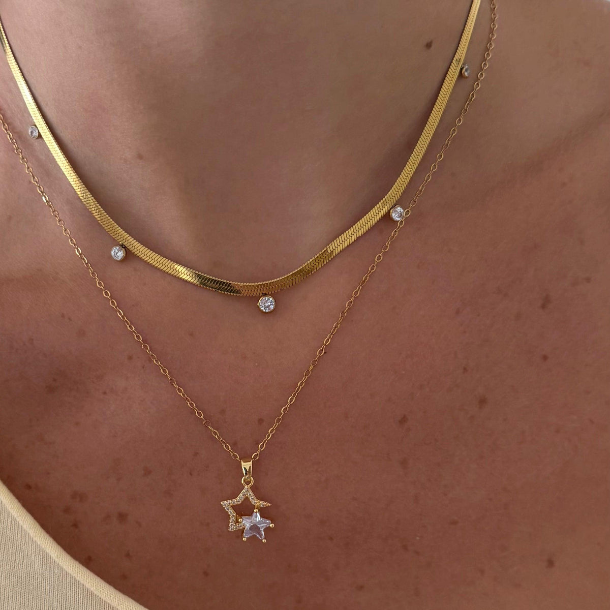 Double Wish Necklace | By Qivii