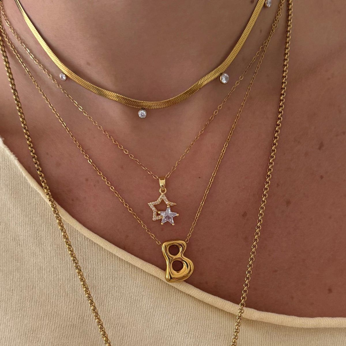 Double Wish Necklace | By Qivii