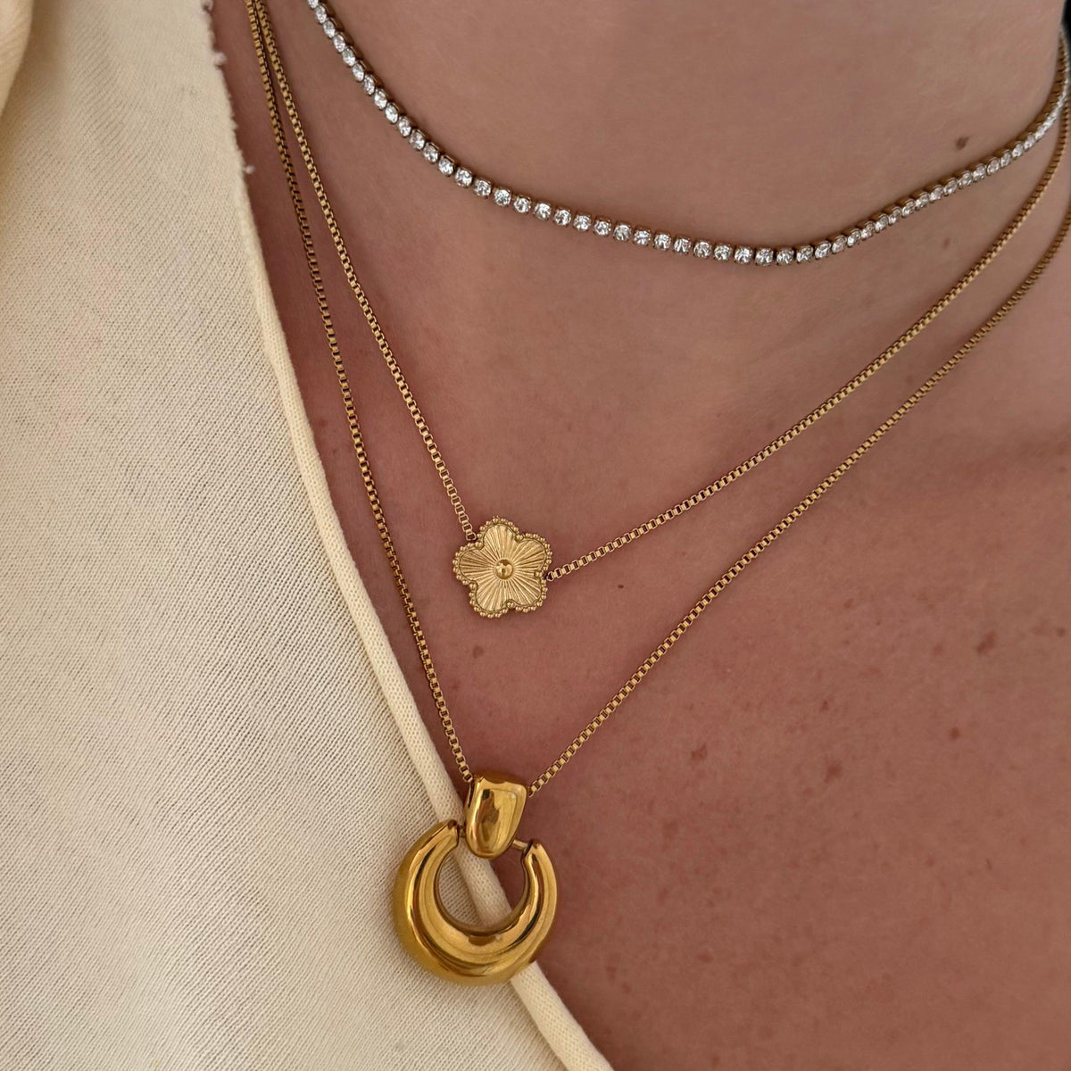 Lucky Bloom Necklace | By Qivii