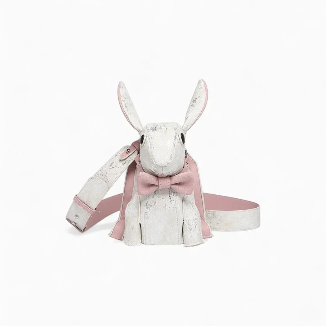 Bunny Belle Crossbody in Vegan Leather  - By Qivii