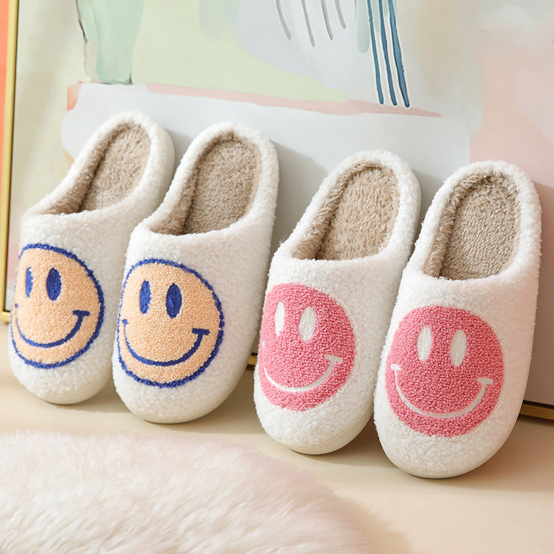 LOL Slippers Plush Smiley  - By Qivii