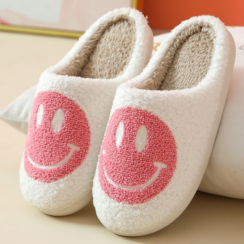 LOL Slippers Plush Smiley  - By Qivii