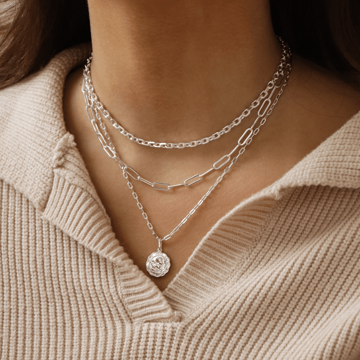 Link Up Necklace | By Qivii