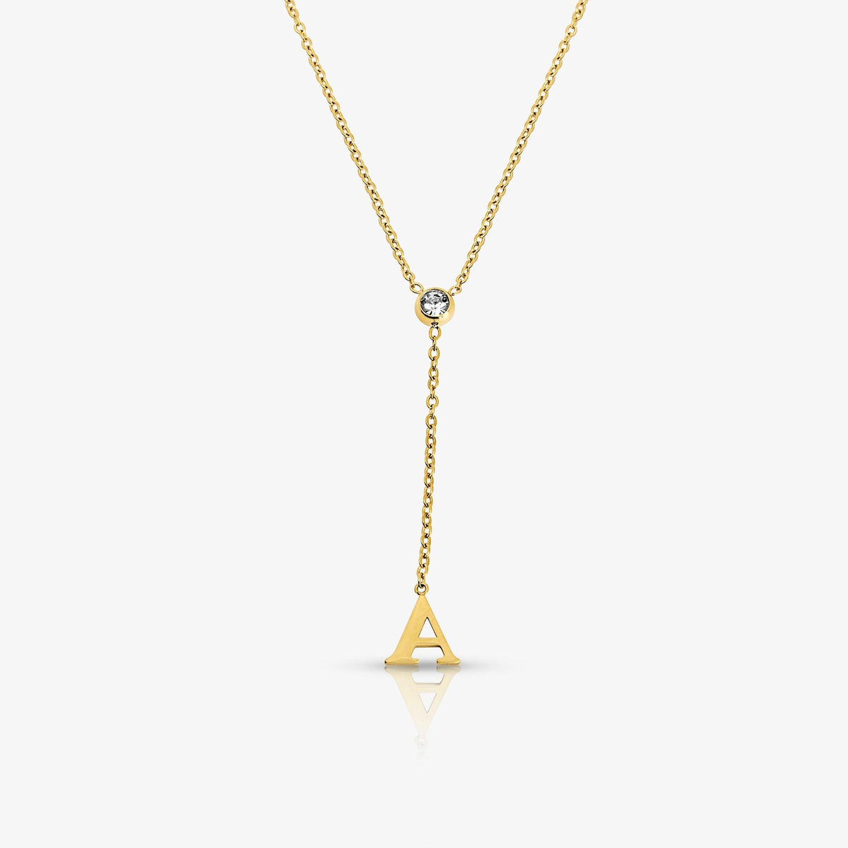 Love Letter Lariat Necklace | By Qivii