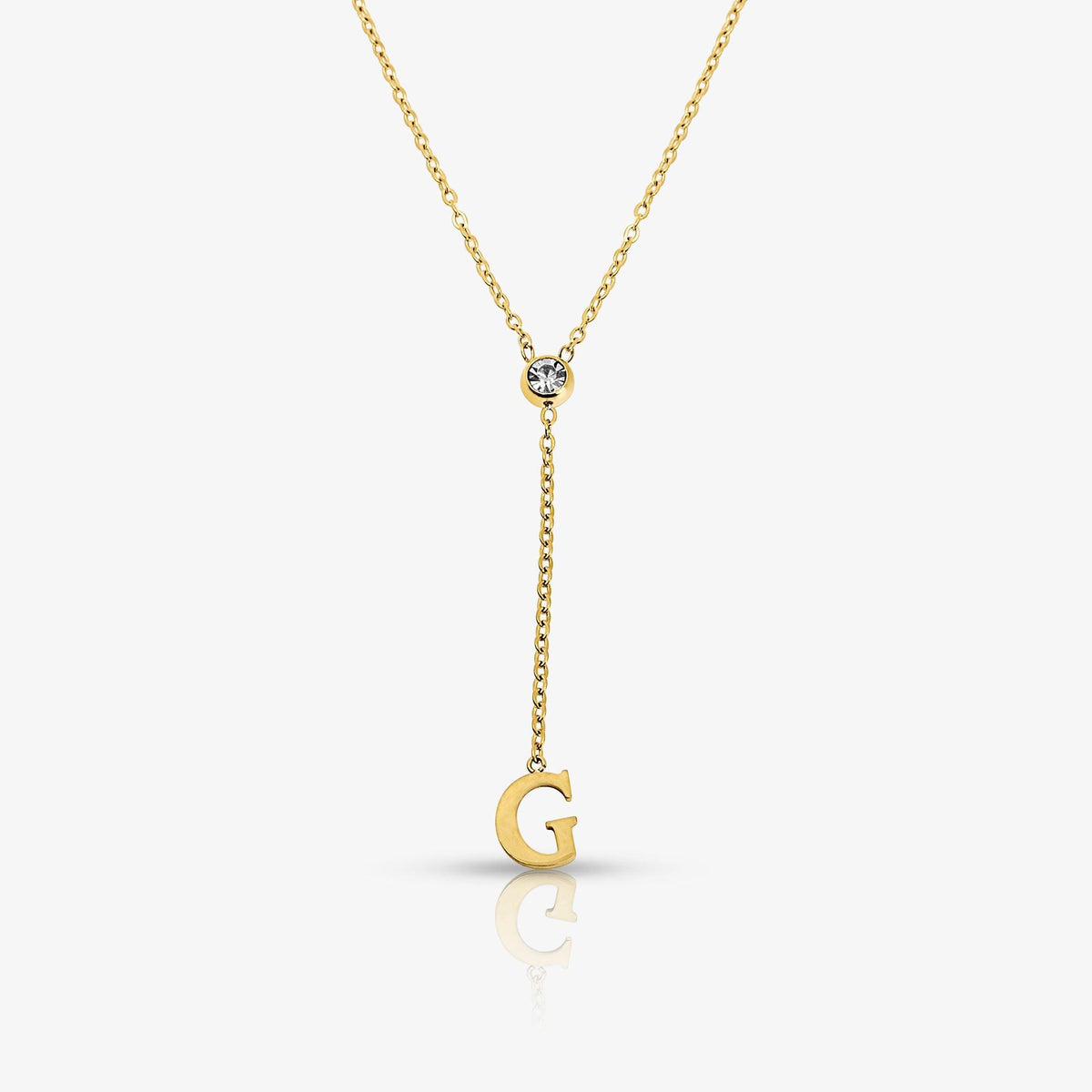 Love Letter Lariat Necklace | By Qivii