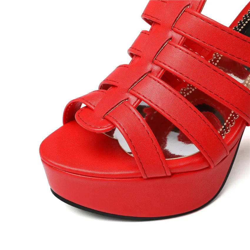 Vixen Platform Heels  - By Qivii