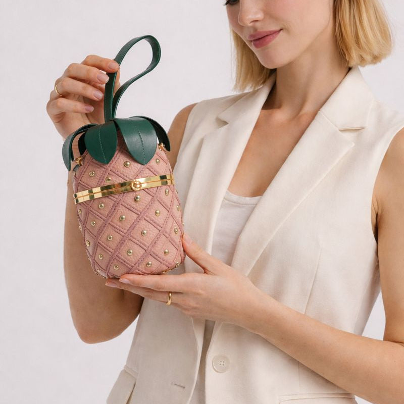 Palmiera Pineapple Clutch  - By Qivii