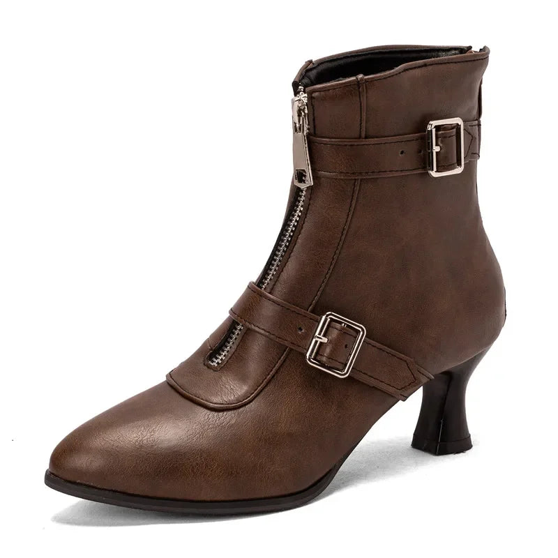 Lushen Chunky Heels  - By Qivii