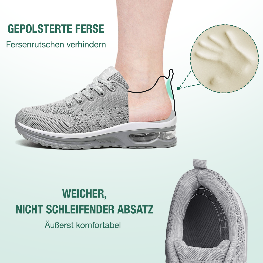 SanoWalk Orthopädische Schuhe - Alles Grau  - By Qivii