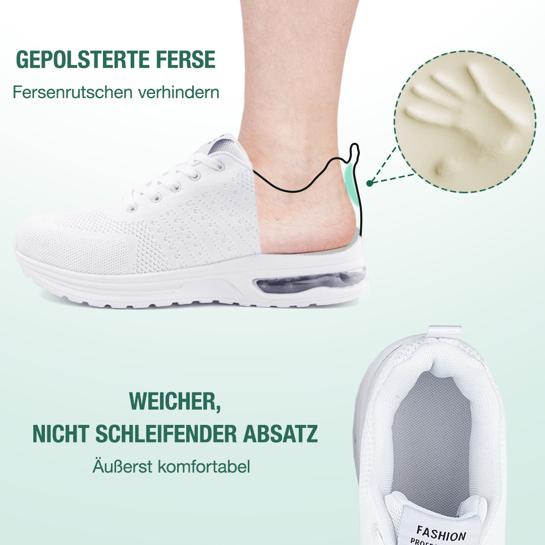 SanoWalk Orthopädische Schuhe - Alles Weiß  - By Qivii
