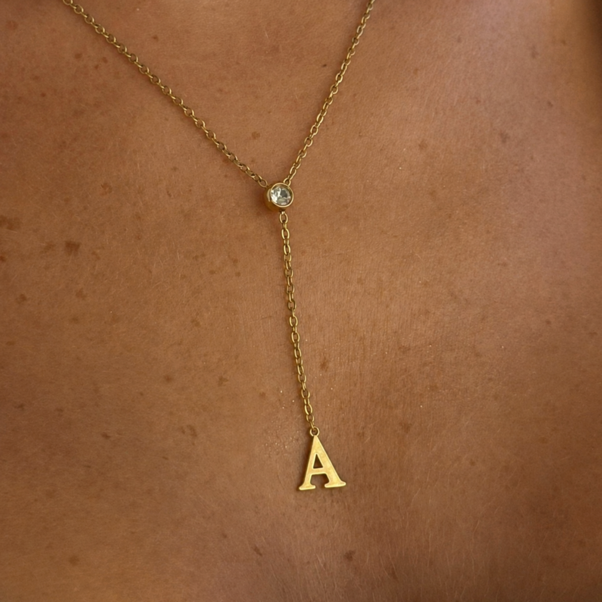 Love Letter Lariat Necklace | By Qivii