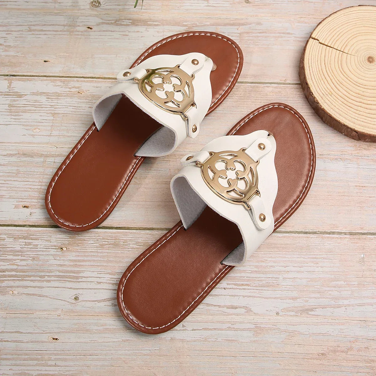 Eleanor Sandals  - By Qivii