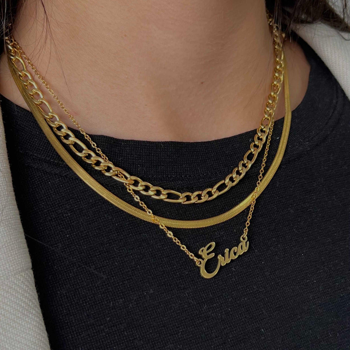 Shining Snake Necklace | By Qivii