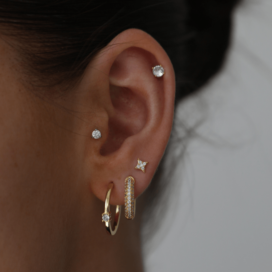 Shooting Star Earrings | By Qivii