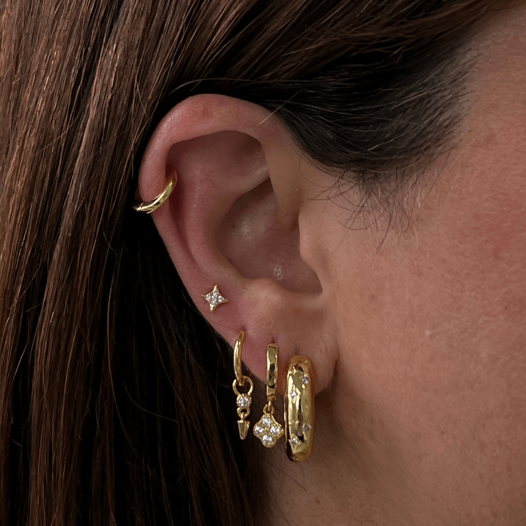Shooting Star Earrings | By Qivii