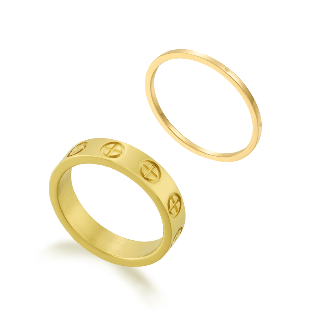 Linked Babe Ring | By Qivii