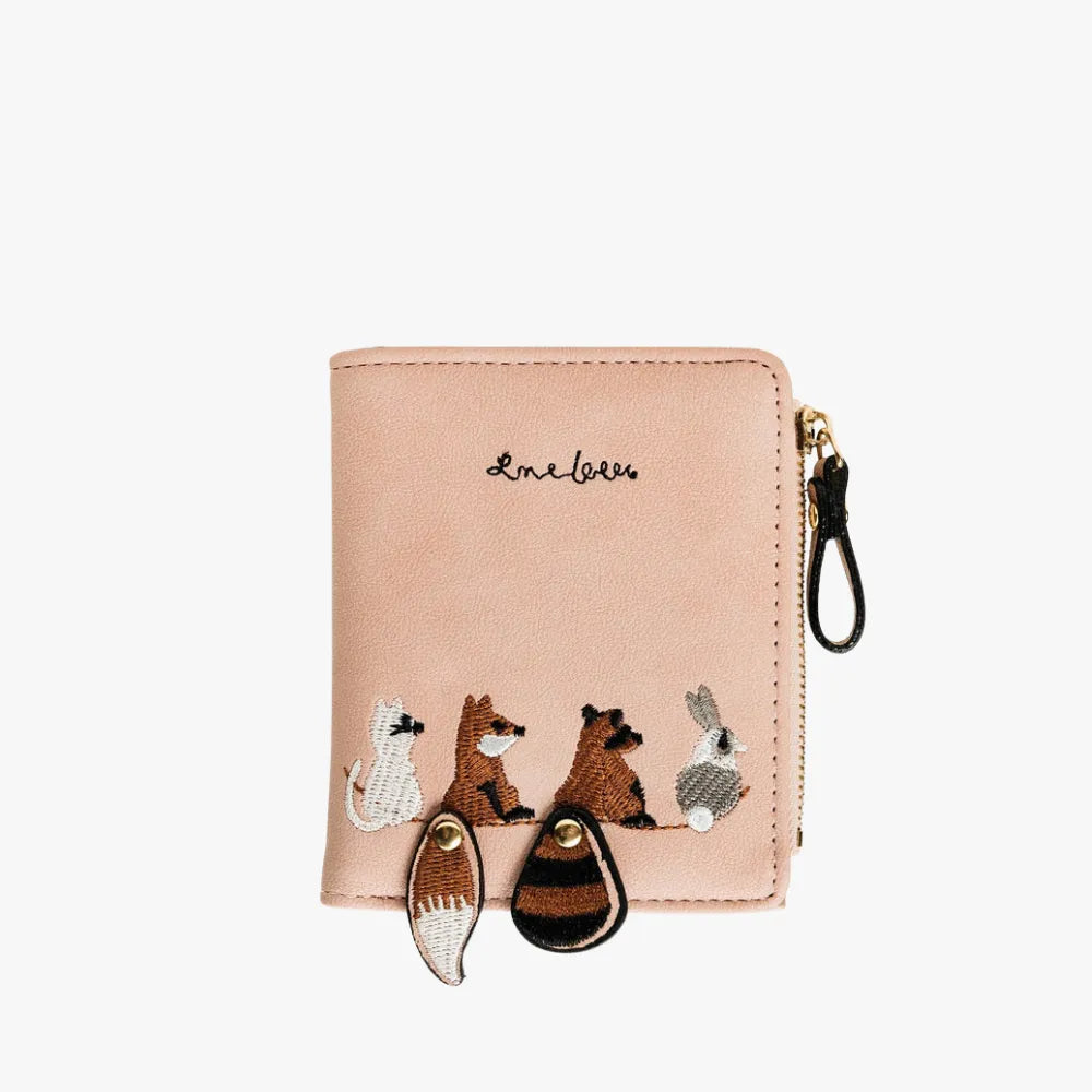 Renah | Embroidered Wallet  - By Qivii
