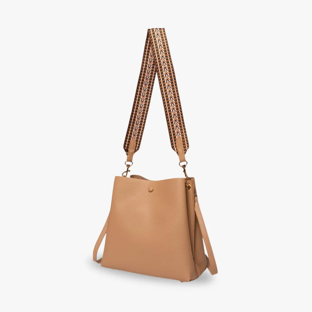 Montelise | Crossbody Bucket Bag  - By Qivii