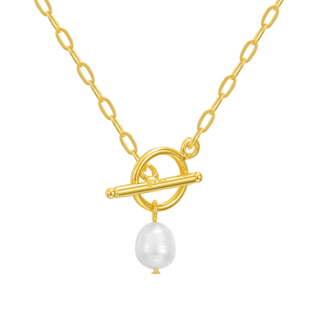 Pearl Link Necklace | By Qivii