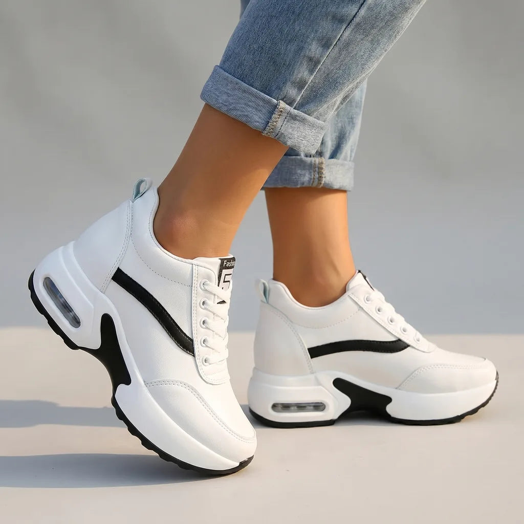 Amelie Platform Sneakers  - By Qivii